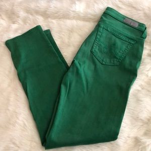 Anthropologie Ag Kelly Green Jeans 